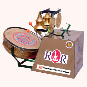 Automatic Electric Temple drum bell - 15 inch - R&R Spirituals